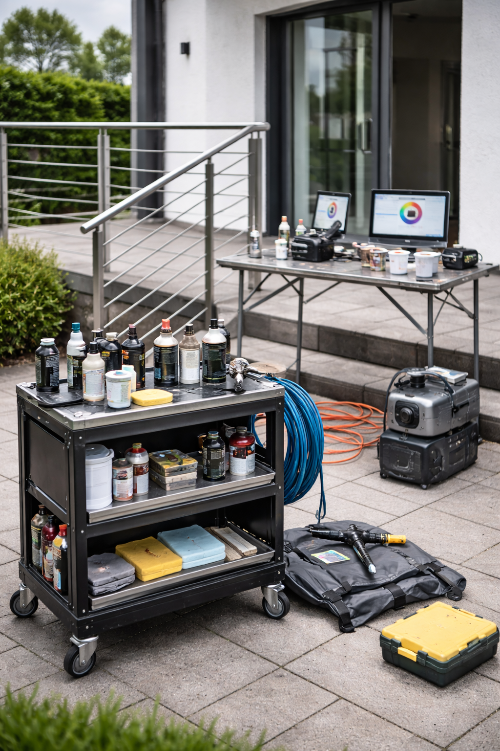 Renowacja elementów cynkowanych i stalowych